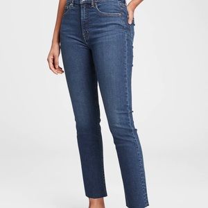 NWT gap high rise cigarette jeans